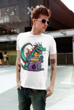 DJ Dragon, Musical Punk Funny Dragon Unisex Graphic Tees! Sarcastic Vibes! Fathers Day!