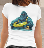 Sasquatch Rubby Ducky Funny Unisex Graphic Tees! Sarcastic Vibes!