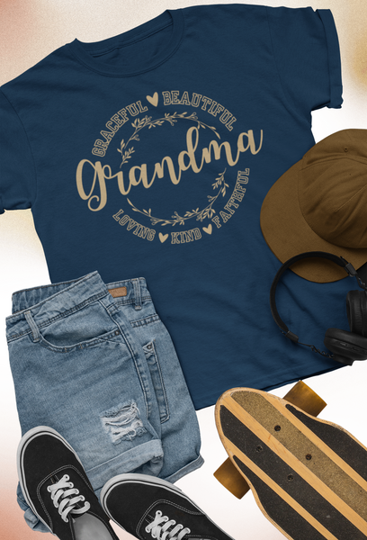 Grandma Faithful and Loving Mothers Day Unisex Graphic Tees!