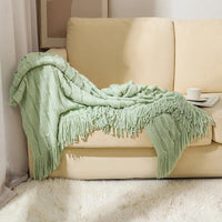 Luxurious Soft Acrylic Cashmere Throw Blanket