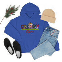 Grammy Claus Holiday Unisex Heavy Blend Hooded Sweatshirt! Winter Vibes!