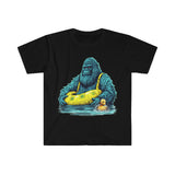 Sasquatch Rubby Ducky Funny Unisex Graphic Tees! Sarcastic Vibes!