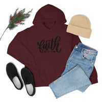 Faith Holiday Unisex Heavy Blend Hooded Sweatshirt! Winter Vibes!