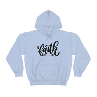 Faith Holiday Unisex Heavy Blend Hooded Sweatshirt! Winter Vibes!