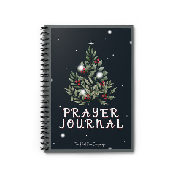 Christmas Tree Snow Drop Prayer Journal! Winter Vibes!