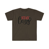 Graphic Tees, Christmas, Stay Cozy, Winter, Freckled Fox Company.