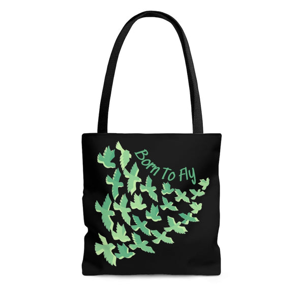 Born to Fly Mint Green Tote Bag! FreckledFoxCompany