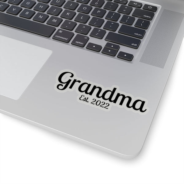 Grandma Est. 2022 Vinyl Sticker! Mothers Day Sticker! FreckledFoxCompany