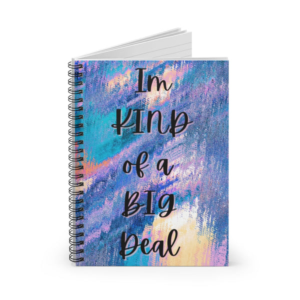I'm Kind Of Big Deal Journal! Notebook, Bullet Journal, Food Dairy! FreckledFoxCompany