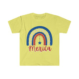 'Merica Blue USA Rainbow Graphic Tees! Independence Day! FreckledFoxCompany