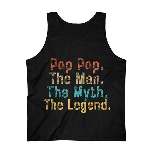 Freckled Fox Company, Pop Pop Man Myth Legend, Fathers Day Gift, Kansas