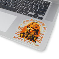 Vintage 70's Inspired Daisy Jones Band Sticker World Tour Vinyl Stickers!