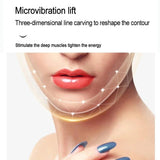 Face & Neck Lifting Vibratory Beauty Device: Anti-Wrinkle & Skin Rejuvenation Massager