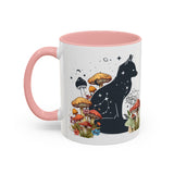 Mug - Fox Silhouette Mushroom Giftable Accent Coffee Mug (11, 15oz)