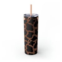 Mama Cow Printed Skinny Tumbler with Straw, 20oz! Multiple Colors! Mothers Day!