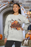 Mama Jacko lantern Unisex Color Blast Crewneck Sweatshirt! All New Comfort Colors!!! Halloween! Free Shipping!