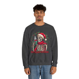 Have The day you Deserve Christmas edition Dead Inside Unisex Heavy Blend Crewneck Sweatshirt!