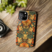 Fall Butterfly Florals Tough Phone Cases! Fall Vibes!