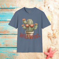 Wild West Cactus Sunglasses Western Unisex Graphic Tees! Summer Vibes! All New Heather Colors!!! Free Shipping!!!