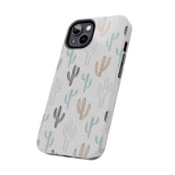 Pastel Colored Cactus Western Tough Phone Cases!