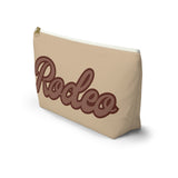 Cream Chocolate Rodeo Travel Accessory Pouch, Check Out My Matching Weekender Bag! Free Shipping!!!