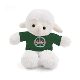 Peace Symbol Stuffed Animals! 6 Different Animals to Choose From! Free Shipping!