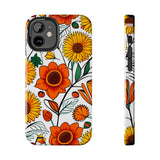 Sunflower Daisy Medley Fall Vibes Tough Phone Cases!