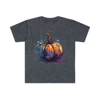 Watercolor Pumpkin Halloween Fall Vibes Unisex Graphic Tees!