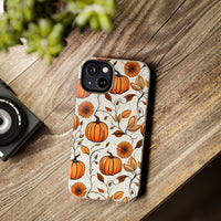 Vining Pumpkins Fall Vibes Tough Phone Cases!