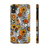 Retro Autumn Daisey's Fall Vibes Tough Phone Cases!