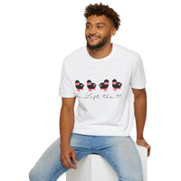 Valentines Day Pink Sheep He Left The 99 Unisex Graphic Tee! All New Heather Colors!!! Free Shipping!!!