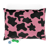 Black and Pink Cow Print Pet Bed! Foxy Pets! Free Shipping!!!