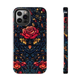 Stained Glass Gothic Inspired Halloween Tough Phone Cases! Fall Vibes!