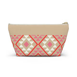 Wifey Pink Aztec Printed Travel Accessory Pouch, Check Out My Matching Weekender Bag! Free Shipping!!!