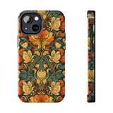 Fall Butterfly Florals Tough Phone Cases! Fall Vibes!