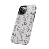 Lucky Horse Shoe Western Tough Phone Cases!