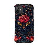 Stained Glass Gothic Inspired Halloween Tough Phone Cases! Fall Vibes!