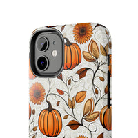 Vining Pumpkins Fall Vibes Tough Phone Cases!