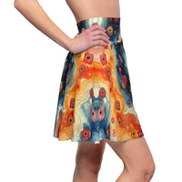 Boho Milky Way Print Women's Skater Skirt! Free Shipping!