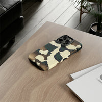 Blue and Brown Cow Print Phone Cases! New!!! Over 40 Phone Sizes To Choose From! Free Shipping!!!