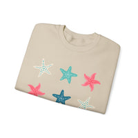 Starfish Medley Unisex Sweatshirt! Plus Sizes Available!