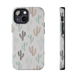 Pastel Colored Cactus Western Tough Phone Cases!