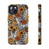 Retro Autumn Daisey's Fall Vibes Tough Phone Cases!