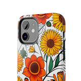 Sunflower Daisy Medley Fall Vibes Tough Phone Cases!