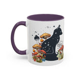 Mug - Fox Silhouette Mushroom Giftable Accent Coffee Mug (11, 15oz)