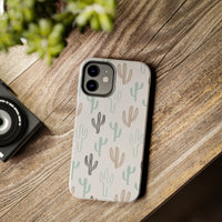 Pastel Colored Cactus Western Tough Phone Cases!