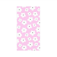 Pastel Purple Floral Lightweight Neck Gaiter! 4 Sizes Available! Free Shipping! UPF +50! Great For All Outdoor Sports!