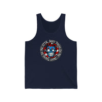 Don't Tread on Me 1776 independence Day Unisex Jersey Tank! Men's Activewear!