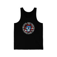 Don't Tread on Me 1776 independence Day Unisex Jersey Tank! Men's Activewear!