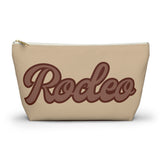 Cream Chocolate Rodeo Travel Accessory Pouch, Check Out My Matching Weekender Bag! Free Shipping!!!